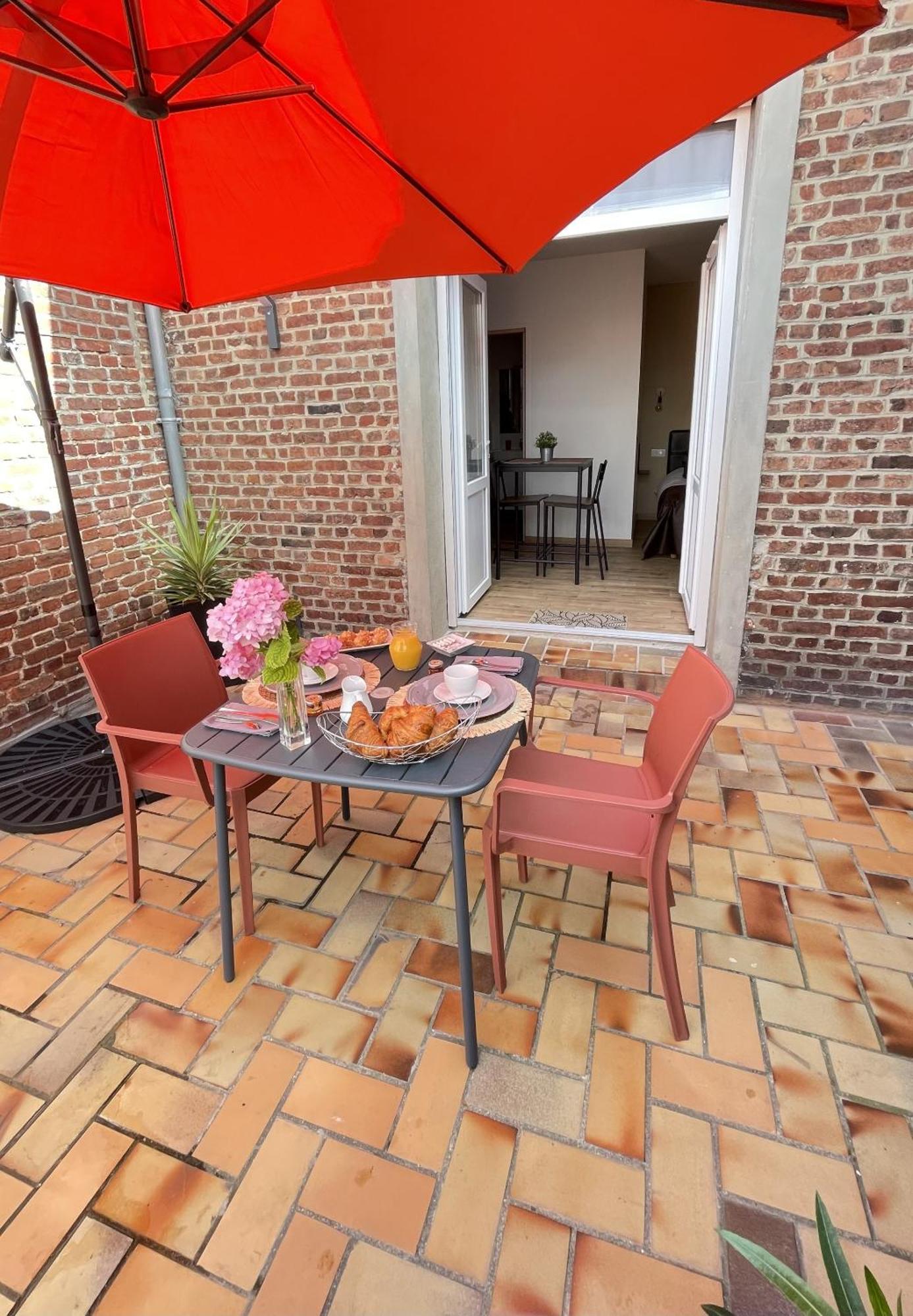 Appart Hotel Gambetta ล็องส์ ภายนอก รูปภาพ